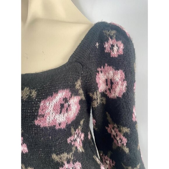 Anthropologie Sweater, Size S, Feminine Floral Sweater - Picture 8 of 12
